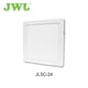 thumbnail image 1 of LAMPARA DE SOBREPONER CUADRADO MARCO BLANCO Y LUZ CALIDA 24W 5 PIEZAS JWJ, 1 of 1