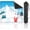 Multi 3-131.5"x31.5", variant on Mahjong Mat Winter Mountain Landscape Pair skis Snow ski Lift 31.5 x 31.5