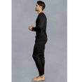 thumbnail image 3 of Mens Thermal Underwear Set Knocker Long Sleeve Pajamas Pants Sleep Black Size XL, 3 of 4
