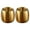 Gold, variant on Set Of 2 Stainless Steel Drinking Glasses Stackable Double Wall Cups Metal Mug Dishwasher Safe Cold Water Drinkwares