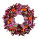 thumbnail image 5 of Corona de otoño para colgar en pared, decoración floral decorativa de 45 cm para puerta de entrada, fiesta al libre, porche, de, 5 of 9