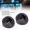 thumbnail image 4 of 2PCS Two Way Radio Battery Charger with LED Indicators, Overcharge Protecting for GP328 GP388 HT750 HT1250, MTX950 PRO5350, Radio Battery Charging Dock, 4 of 7