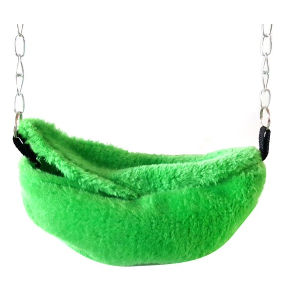 Visland Hamster Parrot Cotton Nest Hanging Banana Cabin Swing House Bed Pet Supplies