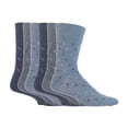 thumbnail image 1 of Gentle Grip - 6 Pairs Mens Gentle Grip Non Elastic Socks, 1 of 2