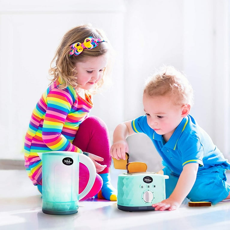 infunbebe Jeeves Jr. Kids Kettle and Toaster Toy Electronic