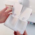 3 Styles Plastic Paper Clip Storage Box Popup Desktop Organizer