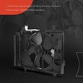 thumbnail image 3 of A-Premium Engine Radiator Cooling Fan Assembly Compatible with Nissan Versa 2007-2012, 1.6L 1.8L, Replace# 21483EL30A, 3 of 8