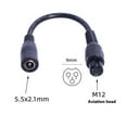 thumbnail image 4 of 5.5x2.1mm Female Adapter Cord Conversion Wire for Electronics Multiple Output, 4 of 7