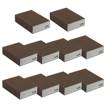 

10Pcs Sanding Sponge Blocks Wet & Dry Polishing Sandpaper Abrasive Foam Pad