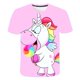 thumbnail image 1 of Camiseta de unicornio para niños, camisetas bonitas de unicornio para niños y niñas, camisetas de dibujos animados para niños y bebés, ropa 5T Gao Jinjia LED, 1 of 2