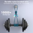 thumbnail image 2 of Cable trenzado de nailon para iPhone Aeibxiy, paquete de 5, 3 m, 2 of 6