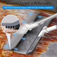 thumbnail image 2 of Escoba de Goma, 2 en 1 Escoba mágica de Silicona, Mango Largo Ajustable, Giratorio 180°, Escoba de Aire para Piso, Pelo de Mascotas, Polvo, Agua, Azulejos y Alfombras, 2 of 4