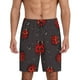 thumbnail image 1 of Fotbe Red Ladybugs Pantalones Cortos de Pijama para Hombre, Ropa de Dormir, Pantalones de Pijama Cortos para Hombre-X-Large, 1 of 6