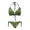 Cute Avocado & Floral Pattern, variant on Women's Floral Cow Print Halter Bikini Set - Sexy Two-Piece Triangle Swimsuit with Tie Sides, Quick Dry, Perfect for Beach Vacation & Pool Party
