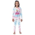 thumbnail image 6 of Barbie Girls' Princess Doll Unicorn Unisex Child 2 Piece Sleep Pajama Set, 6 of 6