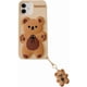 thumbnail image 2 of Phone Case, 3D Cute Bowknot Bear Design Soft Silicone Shockproof Bumper All-Round Protective Phone Cover Compatible for iPhone 11 (White), 2 of 4
