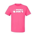 thumbnail image 2 of Mocha Joe's Coffee Stand Shop Logo | Mens Pop Culture Graphic T-Shirt, Neon Pink, X-Large, 2 of 4