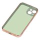 thumbnail image 3 of Funda para teléfono móvil para iPhone 13 con soporte de anillo chapado en brillo de oro rosa, funda protectora para teléfono de TPU flexible ultrafina, 3 of 8