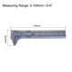 thumbnail image 2 of Uxcell Regla Plástica Métrica Mini de 10 cm 4 pulgadas Doble Escala, 2 of 5