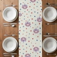 thumbnail image 6 of American Independence Day Table Runner - 90 Inch Long, Kitchen Dining Table Runner Dresser Scarves, Retro Fireworks Stars Farmhouse Decor for Coffee Tables Wedding Party Banquet, 6 of 8