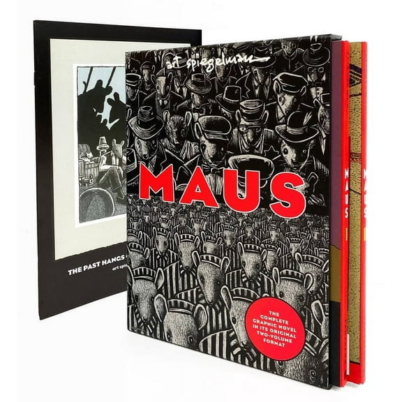 Pantheon Graphic Library Maus I & II Paperback Box Set, (Paperback)