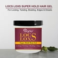 thumbnail image 4 of Stylo Locs Loxs Super Hold Hair Gel | Frizz Control for All Hair Types (16oz) - Unisex, 4 of 6