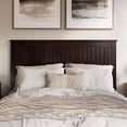 thumbnail image 2 of Nantucket Queen Wood Panel Headboard in Espresso, 2 of 6