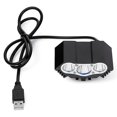 thumbnail image 1 of 2024, linterna del equipo de la bicicleta del resplandor LED de la linterna USB de la bicicleta de montaña de la luz T6 USB de la bicicleta, 1 of 4