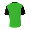 thumbnail image 5 of A4 Legend Soccer Jersey For Men in Lime Black | N3016, 5 of 5