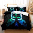 thumbnail image 1 of DJ Marshmello Printed Three-piece Set, Bedding, Soft Microfiber, Duvet Cover, Bedroom Decoration-HAPDEN, 1 of 3