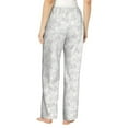 thumbnail image 3 of Naloa Cute Poodle Dog Print Women’s Ultra-Soft Comfy Pajama Lounge Pants with Pockets & Drawstring, 3 of 8