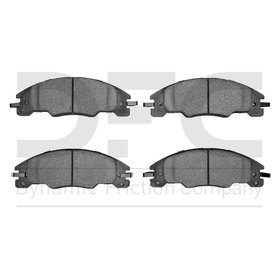 Dynamic Friction Company Active Performance Brake Pads - Low Metallic 1115-1339-00-Front Set For 2008-2011 Ford Focus