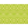thumbnail image 1 of Ahgly Company Indoor Rectangle Patterned Acid Green Area Rugs, 6' x 9', 1 of 6
