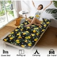 thumbnail image 6 of AOILE Japanese Futon Mattress, Foldable Tatami Floor Bed, Twin/Full Size, Thick Foam, Lemon Pattern, 6 of 6