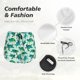 thumbnail image 4 of Balery Green Sea Turtle Pantalones cortos deportivos para mujer con forro y dos bolsillos, elásticos, para entrenamiento, gimnasio, yoga-Medium, 4 of 7