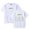 White, variant on DannyLux 2024 Tour of Lux Merch Short Sleeve T-shirt Unisex Fashion Crew Neck Top