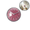 Pink, variant on 3in Waterproof Bathroom Wall Clock with Suction Cup - No Damage, Anti-Fog, Quiet Quartz for Shower, Mirror, Kitchen & Steamy Spaces