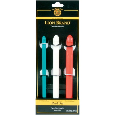 Lion Brand Crochet Hook Set, 3-Pack