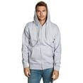 thumbnail image 5 of Men's Heavyweight Full Zip up Hoodie | Fleece Jacket | Warm Zipper Casual Sweatshirt with Hood, 5 of 9