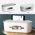 thumbnail image 1 of Yeacher Cable Management Box Cord Storage Organizer Power Strips Hider TV Computer Wires Cablebox Phone Charge Holder for Desk Floor Home Office, 1 of 8