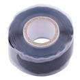 thumbnail image 3 of Topbathy Water Pipe Tape 11.8x1In 1 Roll Black Silicone Rubber for Hose Wire Cable Waterproof Insulating, 3 of 8
