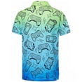 thumbnail image 4 of FYDUU Boys Polo Shirt Graphic Printed Short Sleeve Collared Golf Shirts Comfortable Breathable School Shirts for Kids Active Casual Tops 11-12 Years, 4 of 4