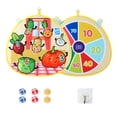 thumbnail image 2 of de dardos clásico para niños, de tiro al , de , juguetes Montessori y , de cumpleaños para Patrón vegetal Hugo bola de destino pegajosa, 2 of 8