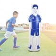 thumbnail image 4 of 40x160cm Inflatable Soccer Dummy, Automatic Standing, Goalkeepr Air Mannequin Free Kick Defender Wall Goalkeeper Defender Training for Football, Basketball, and Boxing, 4 of 7
