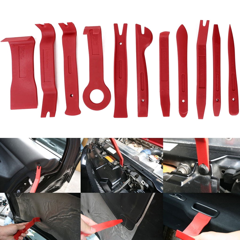 Car Interior Radio Audio Door Panel Clip Trim Dashboard Removal Opening Tool Kit