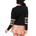 thumbnail image 6 of Women's Lucky in Love Metallic Long Sleeve, 6 of 6