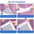 8 Piece Adhesive Grippers for Rugs, Dual Sided Anti Curl Corner Side
