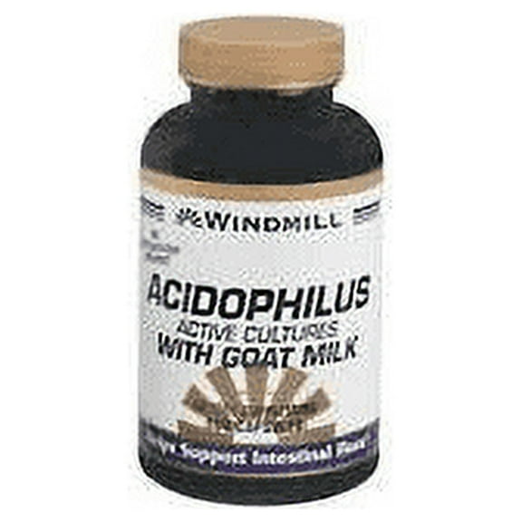 Acidophilus With Goat Milk - 100 Capsules By Windmill