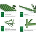 thumbnail image 4 of Estink 3 Pcs Réglables 45 Pcs Cage Triangulaire en Acier PP PE pour Tomates, 4 of 7