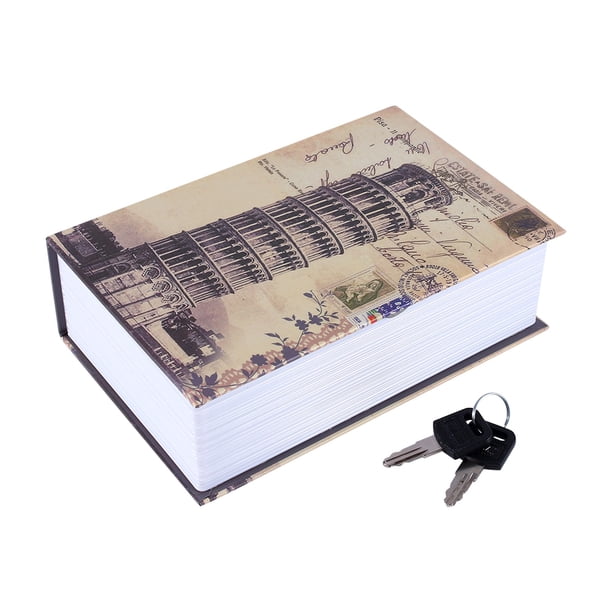 Caja fuerte para libros, libro de diccionario, caja de seguridad secreta, caja de diccionario de seguridad, funcionamiento suave